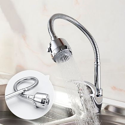 Смеситель для кухонной мойки Ledeme L4302-B