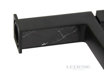Смеситель для умывальника Ledeme L1073B черный