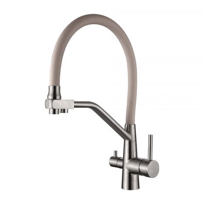 Смеситель для кухни с гибким изливом Ledeme L74855-16