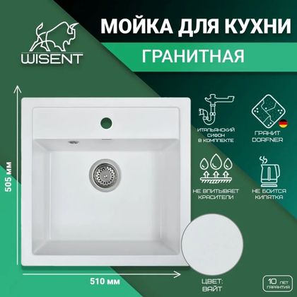 Мойка для кухни Wisent W510-28W