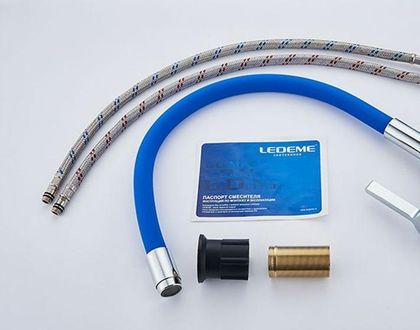 Смеситель для кухонной мойки Ledeme L4898-6