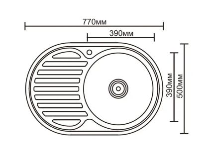 Кухонная мойка Ledeme 87750-6R