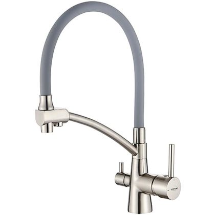 Смеситель для кухонной мойки Ledeme L4855A-9 под фильтр