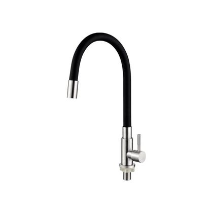 Кран для холодной воды (моно) для кухни с гибким изливом Ledeme L74195-2