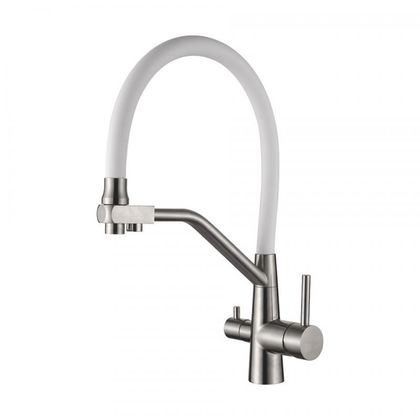 Смеситель для кухни с гибким изливом Ledeme L74855-3
