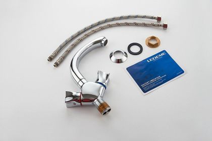 Смеситель для умывальника Ledeme L1087-2