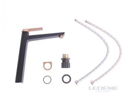 Смеситель для умывальника  Ledeme L1191BR  