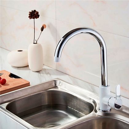 Смеситель для кухонной мойки Ledeme L4003W