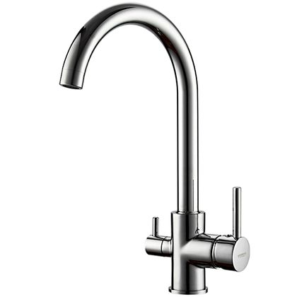 Смеситель для кухонной мойки Ledeme L4255-3 под фильтр