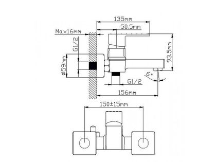 Смеситель для ванны Wisent WP30226