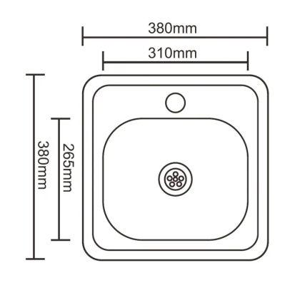 Кухонная мойка Ledeme L93838-6