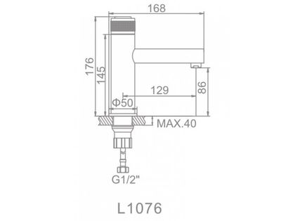 Смеситель для умывальника Ledeme L1076U