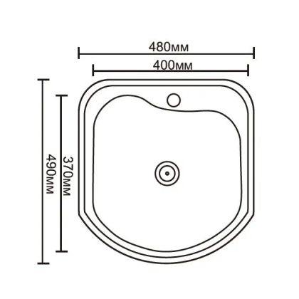 Кухонная мойка Ledeme L64948